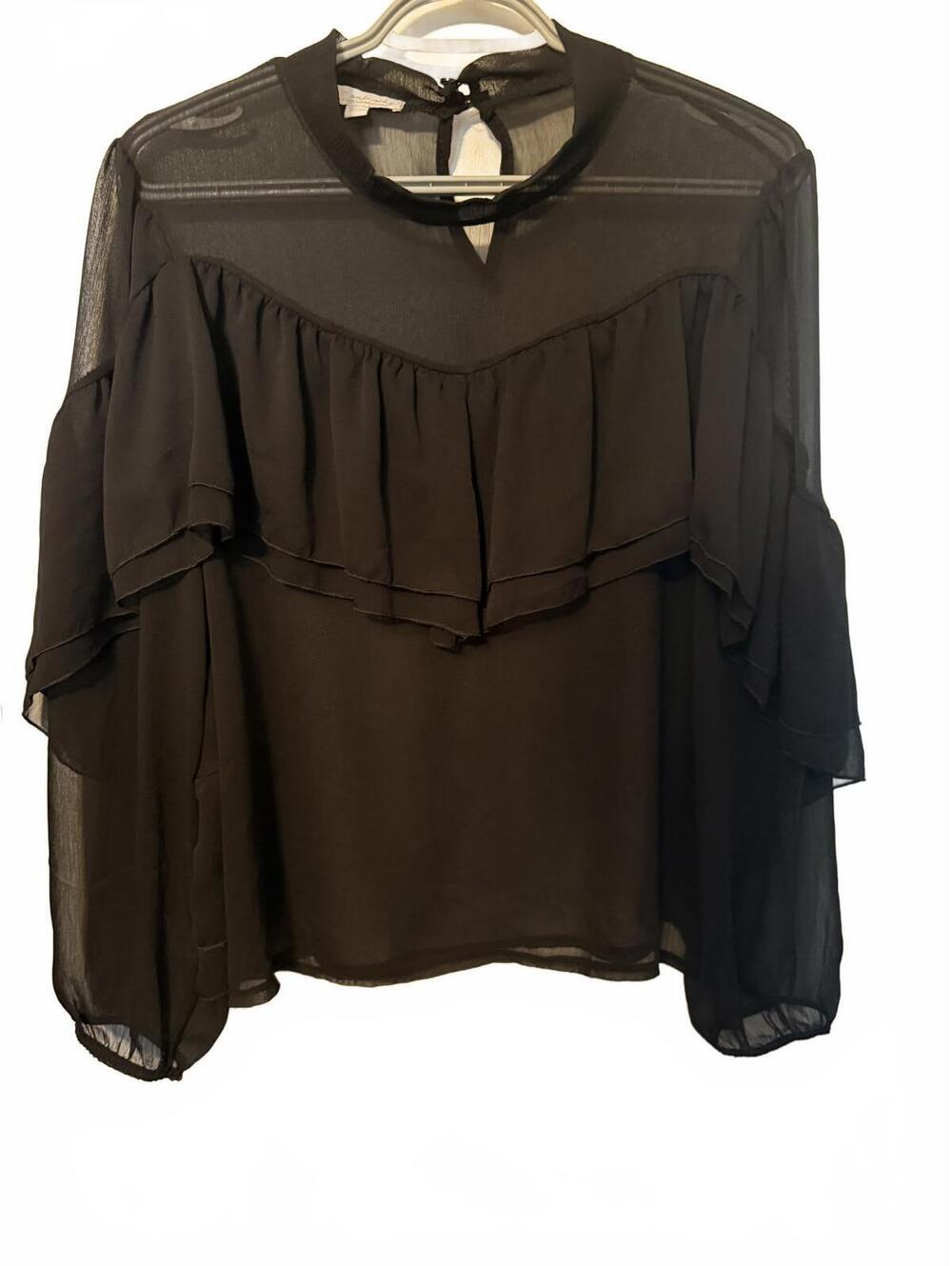 Don't Ask Why Flowy Blouse OS